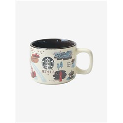 Кружка для кофе Starbuck*s с изысканным городским принтом, новая коллекция Экспорт