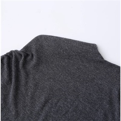 Изысканное базовое платье с высоким воротом