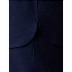 Свободная блузка с вырезом лодочка из плотного лиоцелла