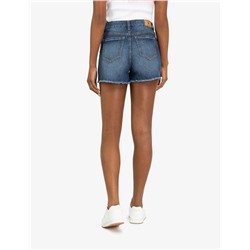 HIGH RISE CURVY SHORT WITH RAW HEM