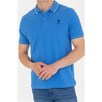 Erkek Saks Basic Polo Yaka Tişört