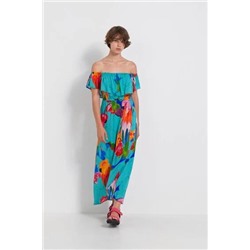 Vestido boho tropical