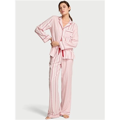 Victoria's Secret Flannel Long Pajama Set