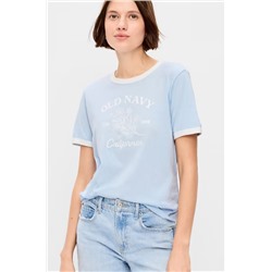 EveryWear Crew-Neck Logo-Graphic T-Shirt