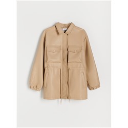 Jacke Aus Kunstleder