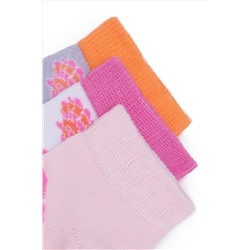 Kız Çocuk 3'lü Çorap