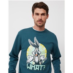 Looney Tunes' Sweatshirt, Men, Blue