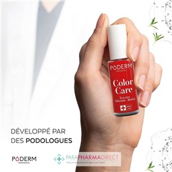 Poderm Vernis Tea Tree Color Care Rouge Puissant n°363 8ml
