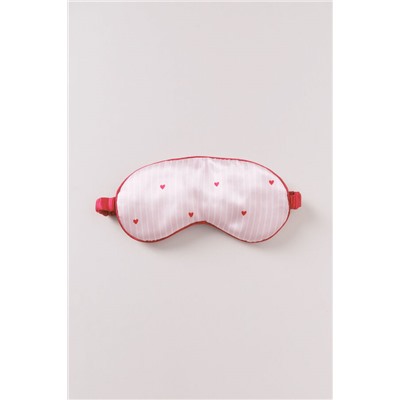 Antifaz dormir rayas y corazones
