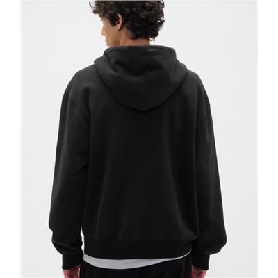Adult Vintage Soft Oversized Zip Hoodie