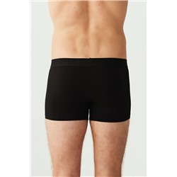 U.S. Polo Assn. Erkek Siyah 3 Lü Boxer