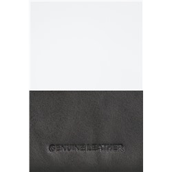 Tarjetero Badge Marrón