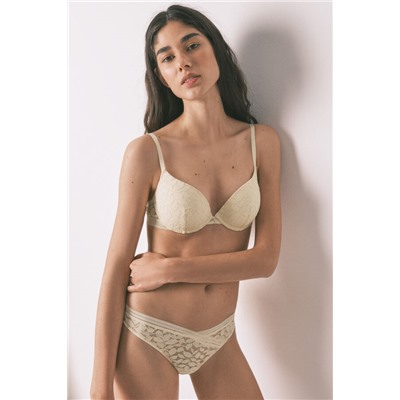 Conjunto de tanga y sujetador