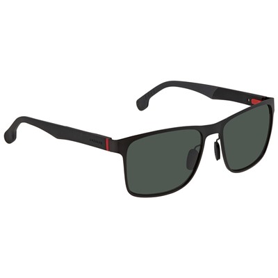 CARRERA  Green Rectangular Men's Sunglasses Item No. CARRERA 8026/S 0003/QT 57