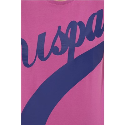 Erkek Menekşe Bisiklet Yaka Tişört