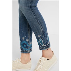 Pantalón vaquero skinny tobillero