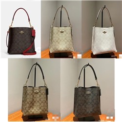 Сумка кожа канва