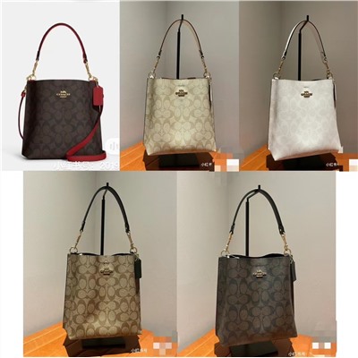 Сумка кожа канва