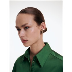 Однотонная рубашка