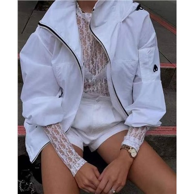 Прозрачная ажурная блузка с длинным рукавом  Christia*n Dio*r