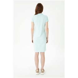 Kadın Mint Örme Elbise