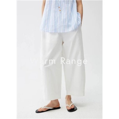 Женские брюки из эластичной хлопковой смеси