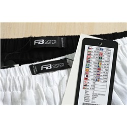 Широкие льняные брюки средней посадки БЕРШК*А