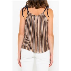 Camiseta de tirantes Azul y blanco