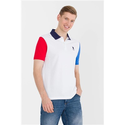 Erkek Beyaz Polo Yaka Tişört