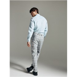 Elegante Karohose im Slim-Fit