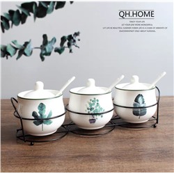 Керамический набор для приправ, специй, соли и  сахара