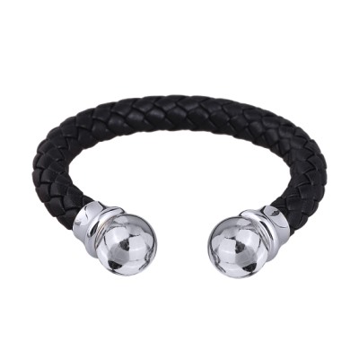 Браслет Дуэт (бусина 14мм; покрытие родий), Есть комплект