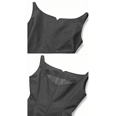 Женское платье с защипами а области талии