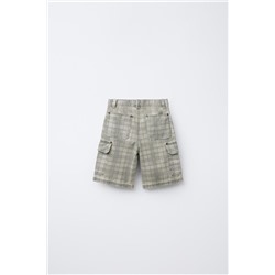 CHECK BERMUDA SHORTS