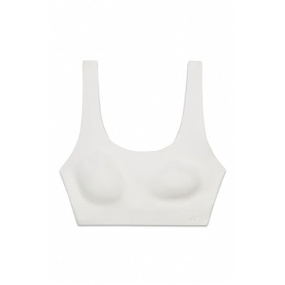 Top liso microfibra clean cut blanco