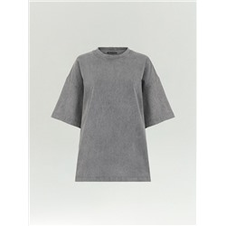 Футболка oversize с эффектом варки, B3065/nuvem