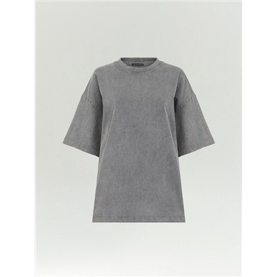 Футболка oversize с эффектом варки, B3065/nuvem