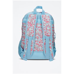 Mochila inteligente Aide Celeste y rosa