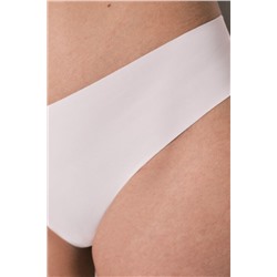 Tanga microfibra clean cut blanca