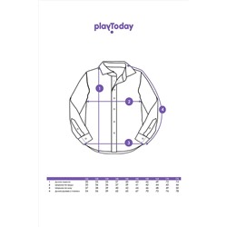 Рубашка PLAYTODAY, 1124241