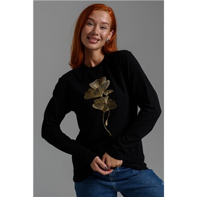 8519/1 Футболка с длинным рукавом женская