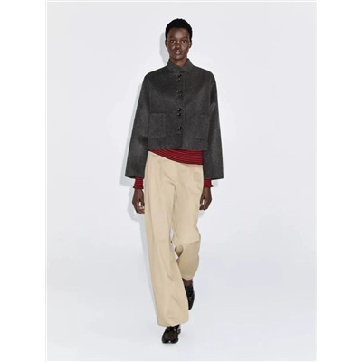 Женское короткое шерстяное пальто МАССИМО Д