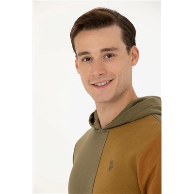 Erkek Haki Sweatshirt