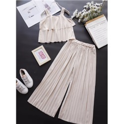 Летний костюм двойка для девочек