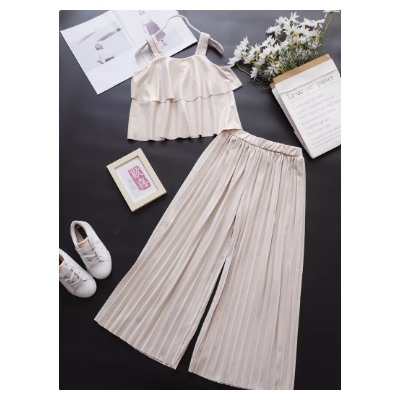 Летний костюм двойка для девочек