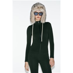 SEAMLESS MERINO WOOL BLEND JACKET - SKI COLLECTION