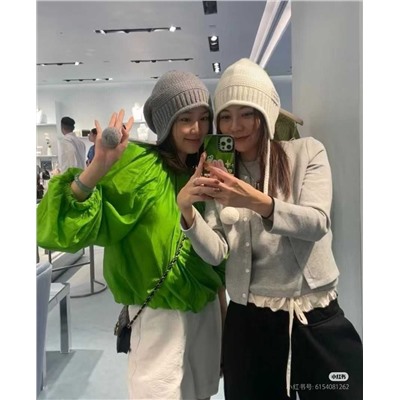 Новая коллекция женских шерстяных шапок  Mi*u Mi*u 🩷