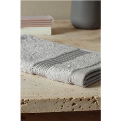Clarette 2'li Pamuklu El Havlusu - Soft Gri - 30x46 cm