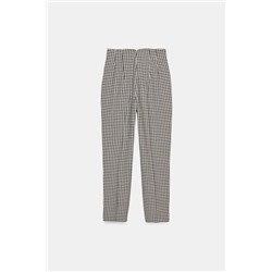 HIGH-WAIST TROUSERS