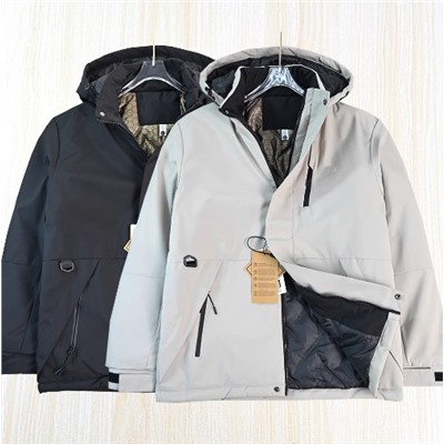 Женская зимняя повседневная водоотталкивающая куртка съёмным капюшоном